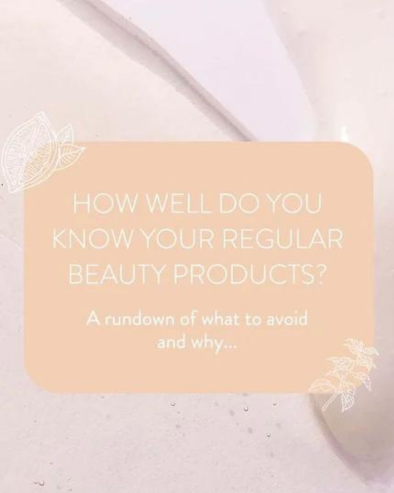 How well do you know your regular beauty products?